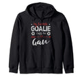 Funny Soccer Goalie Goalkeeper Mom T-Shirt - Graphic Print for Adults