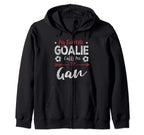 Funny Soccer Goalie Goalkeeper Mom T-Shirt - Graphic Print for Adults