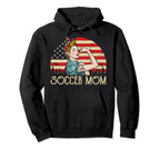 Soccer Mom Funny Soccer Ball Womens Hoodie - Unique Graphic for Adults