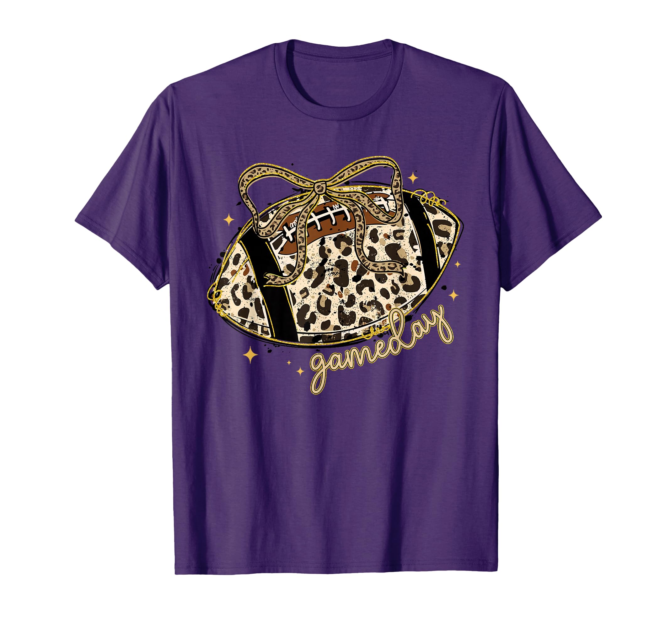 Camo Football Game Day Preppy Coquette T-Shirt - Trendy Graphic Men Women