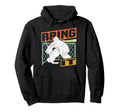 Ice Hockey Goalie Goalkeeper Bring It Hoodie - Fun Novelty Design Men Women