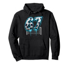 67 Goalkeeper Drip Six Seven Meme Hoodie - Casual Everyday Wear Unisex