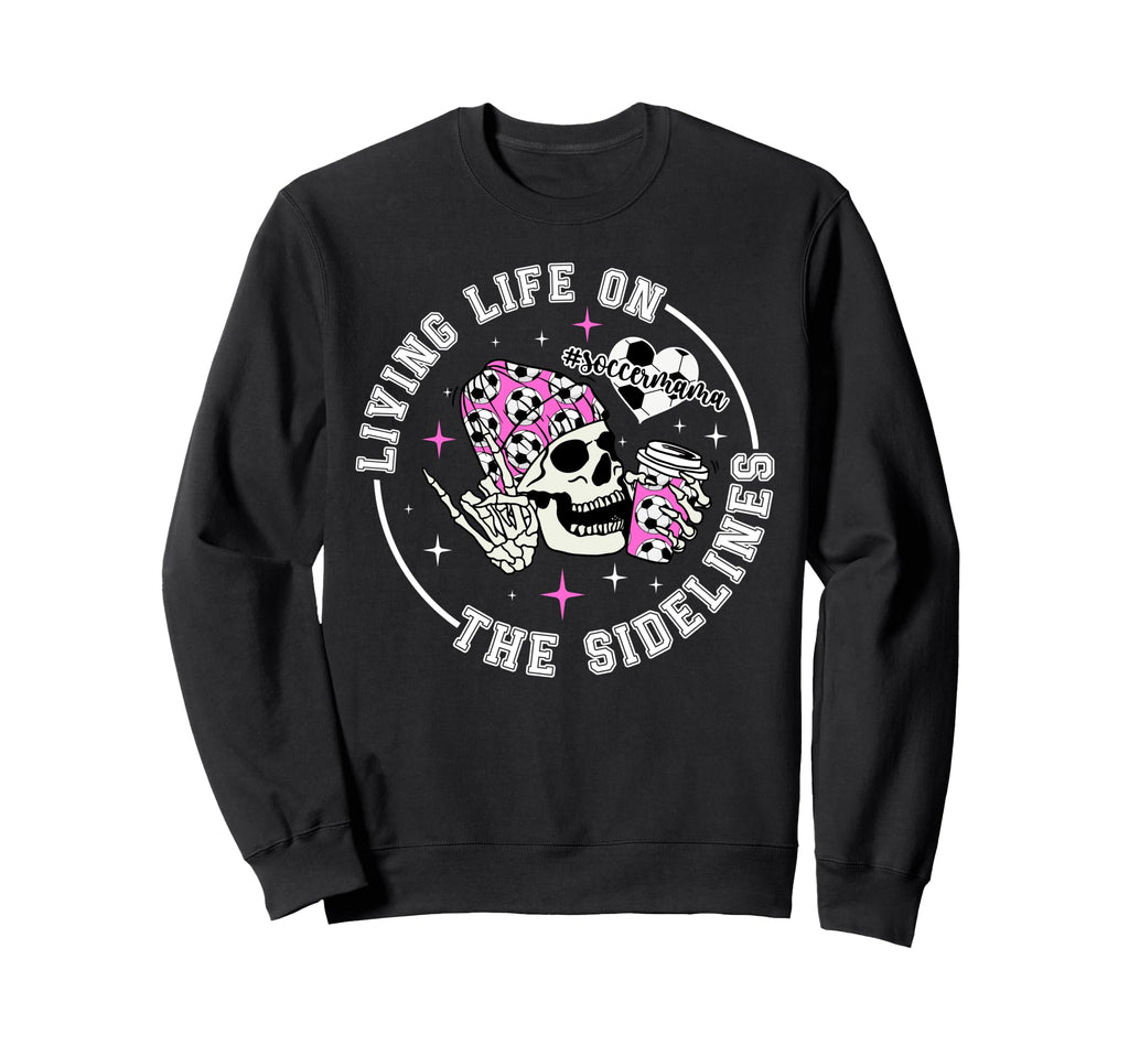 Soccer Mama Funny Soccer Mom Soccer Sweatshirt - Graphic Print Unisex