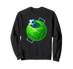 Soccer Ball Stadium Soccer Player Sweatshirt - Trendy Graphic Men Women