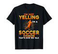 Soccer Coaching Training Trainer T-Shirt - Novelty Apparel for Adults