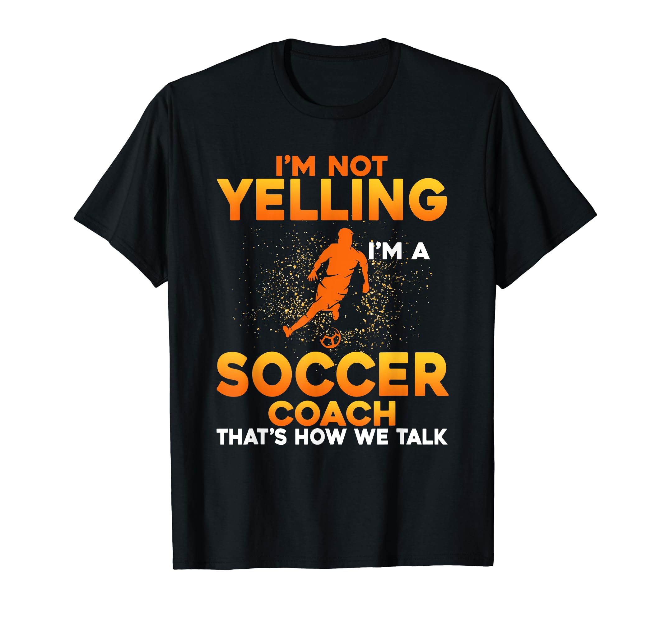 Soccer Coaching Training Trainer T-Shirt - Novelty Apparel for Adults