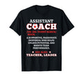 Soccer Assistant Coach Noun Definition T-Shirt - Novelty Apparel Unisex