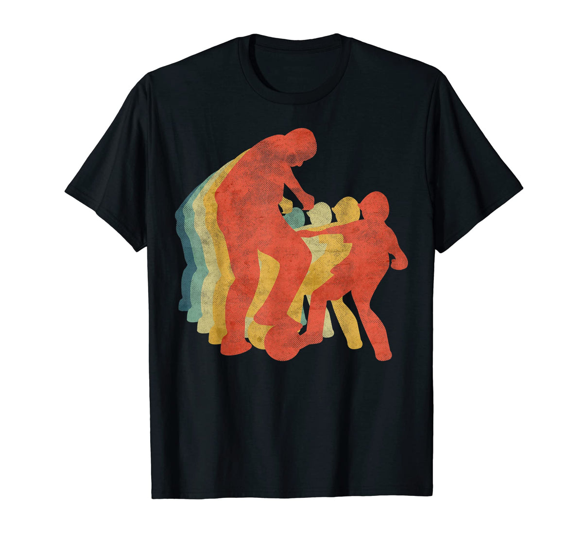 Father Playing Soccer Son Love T-Shirt - Casual Everyday Wear Unisex