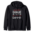 Funny Soccer Goalie Goalkeeper Mom Sweatshirt - Novelty Apparel for Adults