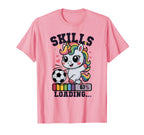 Soccer Unicorn 67 Skills Loading T-Shirt - Streetwear Style Men Women