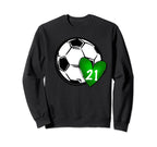 Womens Custom Soccer Mom Sweatshirt - Casual Everyday Wear Men Women
