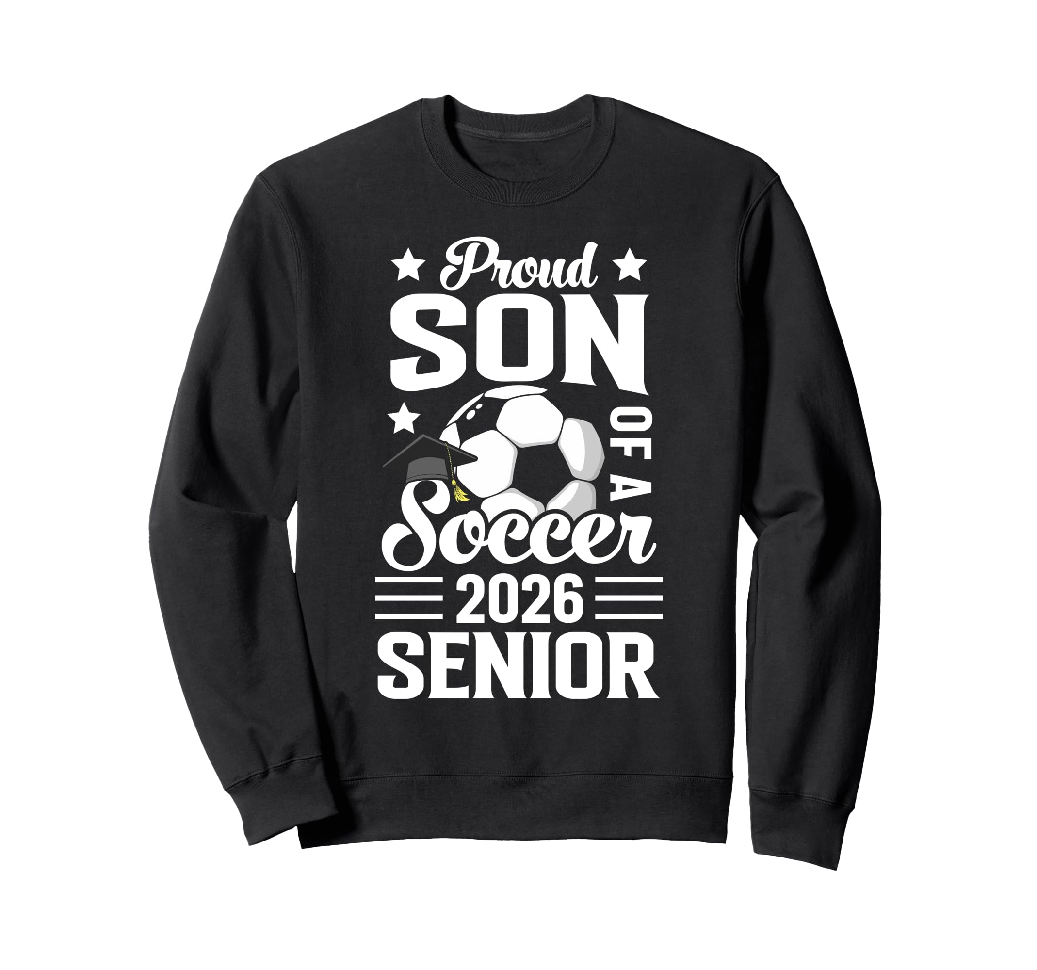 Proud Son Soccer Senior 2026 Sweatshirt - Streetwear Style for Adults