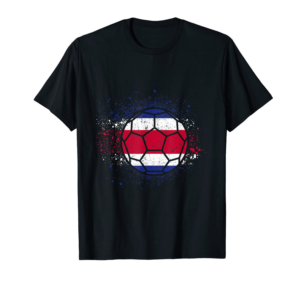 Costa Rica Fans Costa Rica Flag T-Shirt - Casual Everyday Wear Unisex