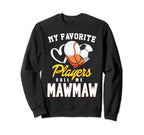 My Favorite Players Baseball Soccer Sweatshirt - Streetwear Style Unisex