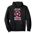 Whats Nice About Being Soccer Hoodie - Casual Everyday Wear for Adults