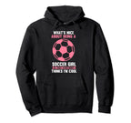 Whats Nice About Being Soccer Hoodie - Casual Everyday Wear for Adults