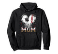 Ball Mom Baseball Soccer Heart Leopard Hoodie - Unique Graphic Men Women
