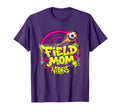 Field Mom Vibes Soccer Mom T-Shirt - Unique Graphic Men Women