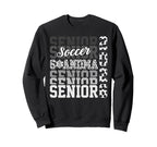 2026 Soccer Senior Grandma Sweatshirt - Novelty Apparel Men Women