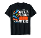 Soccer Player Soccer Dad Kick Sport T-Shirt - Fun Novelty Design Unisex