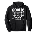 Field Hockey Goalie Nana Field Hoodie - Aesthetic Graphic for Adults