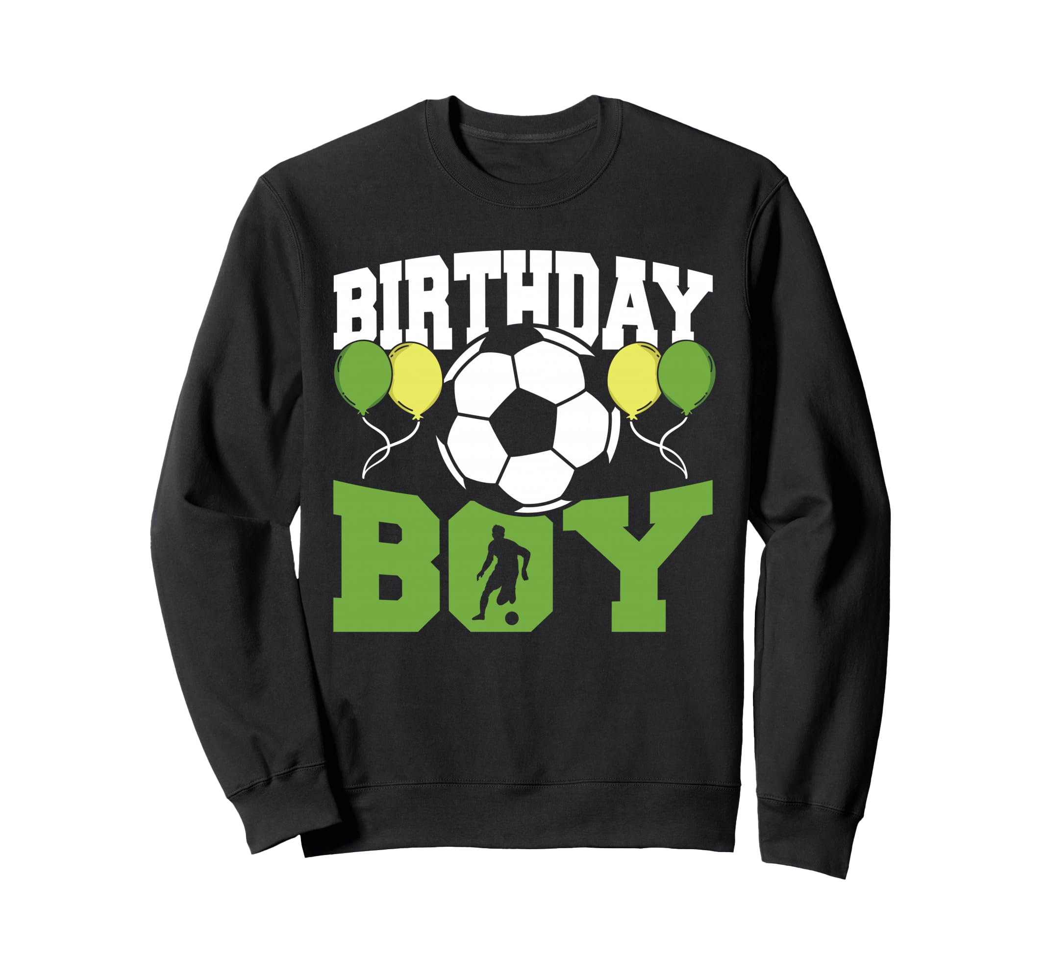 Birthday Family Matching Soccer Sweatshirt - Unique Graphic for Adults