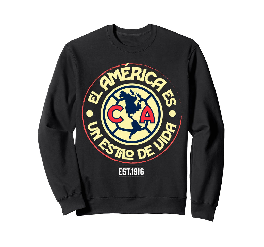 Club America Soccer Is Way Sweatshirt - Casual Everyday Wear for Adults