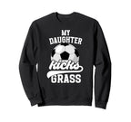 Soccer Mom Soccer Player Mama Sweatshirt - Minimalist Print for Adults