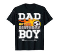 Dad Birthday Soccer Sport Matching T-Shirt - Streetwear Style for Adults