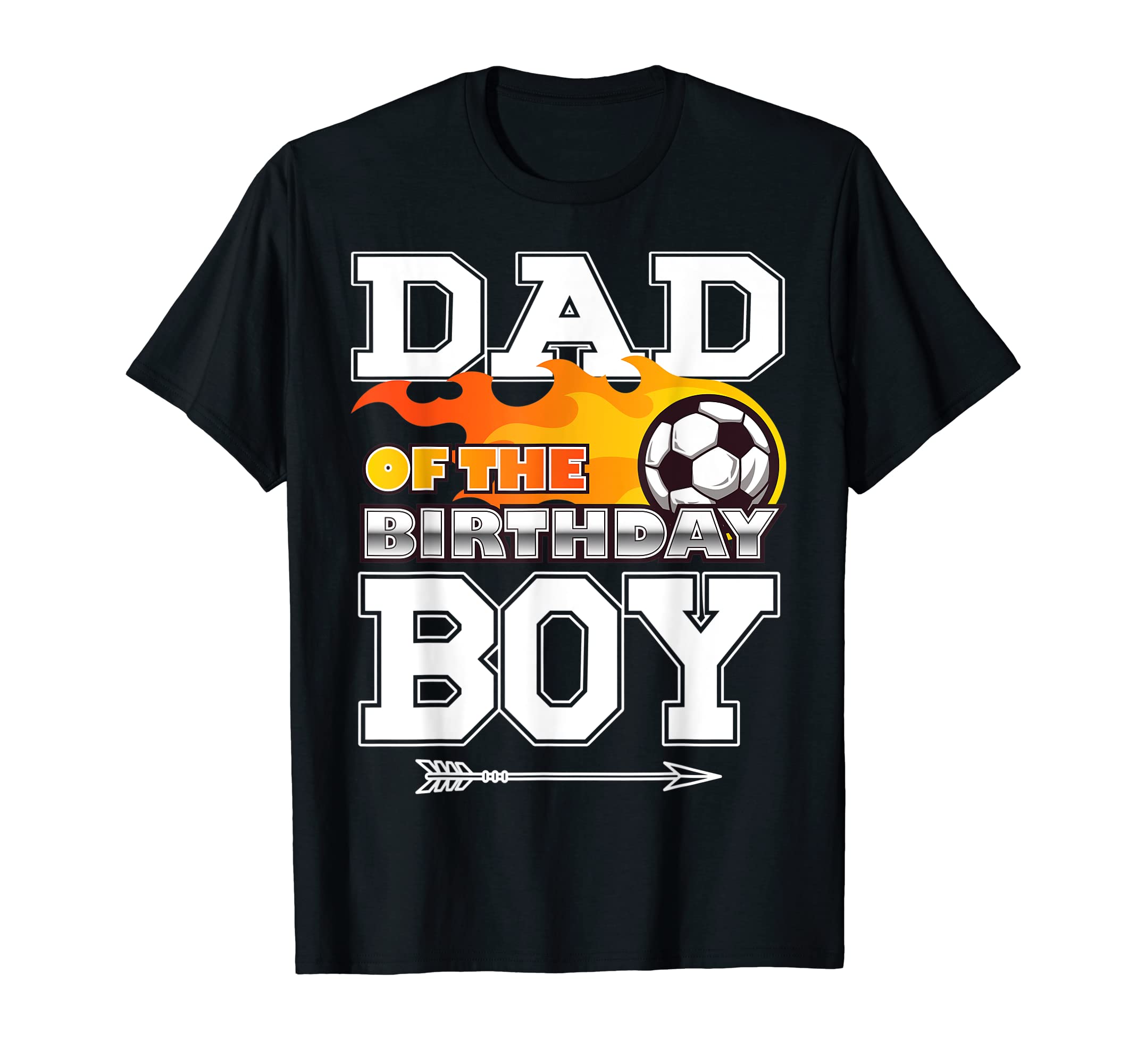 Dad Birthday Soccer Sport Matching T-Shirt - Streetwear Style for Adults
