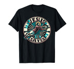 C J S Religious Christian Soccer Sweatshirt - Minimalist Print for Adults