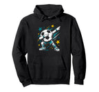 Dabbing Soccer Ball Hoodie - Casual Everyday Wear Unisex