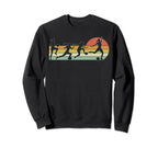 Womens Soccer Players Sunset Soccer Sweatshirt - Unique Graphic Unisex