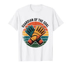 Guardian Goal Football Goalkeeper T-Shirt - Novelty Apparel for Adults