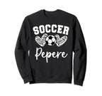 Soccer Pepere Matching Family Soccer Sweatshirt - Streetwear Style Unisex