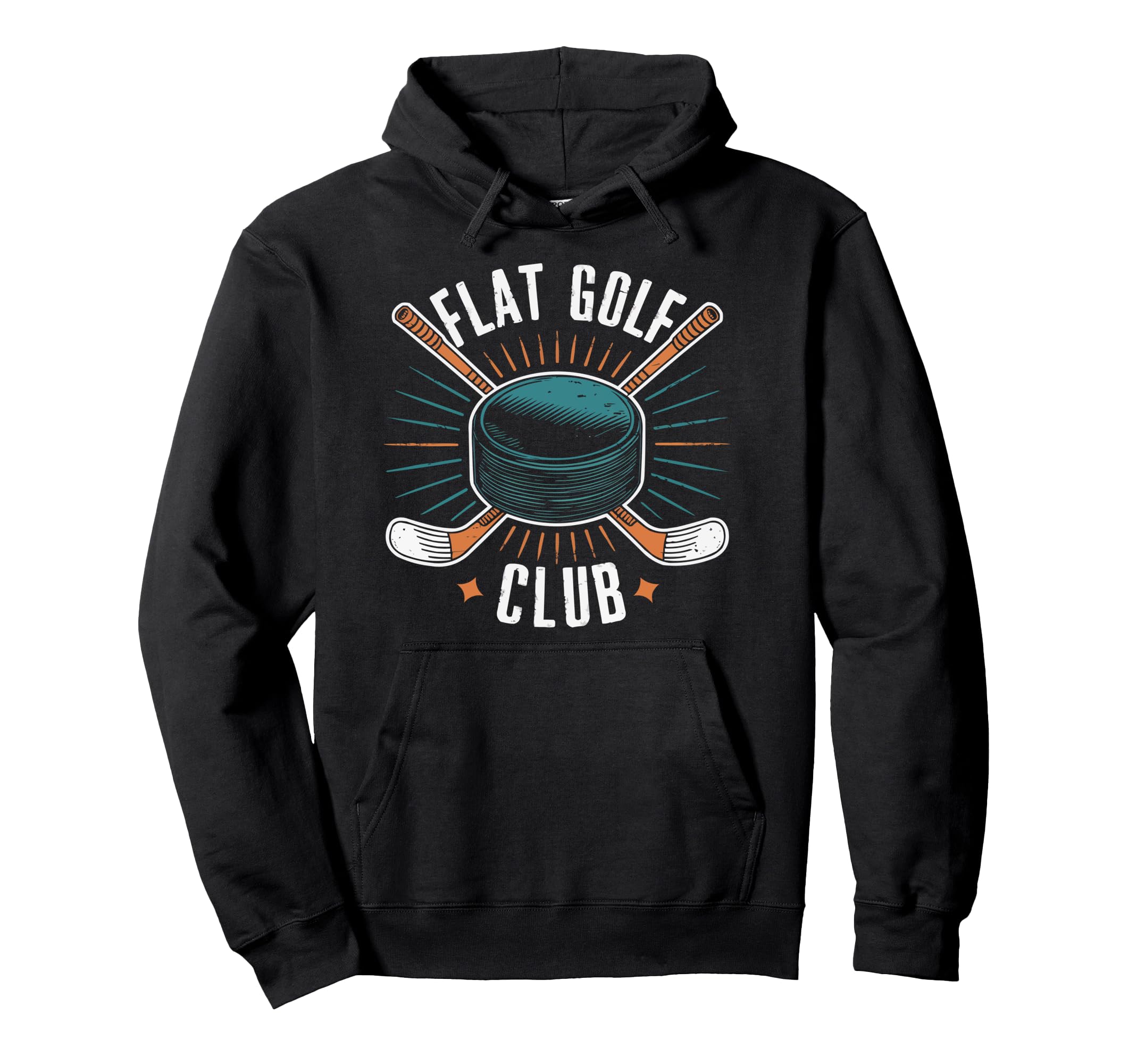 Funny Ice Hockey Player Winter Sport Hoodie - Unique Graphic for Adults