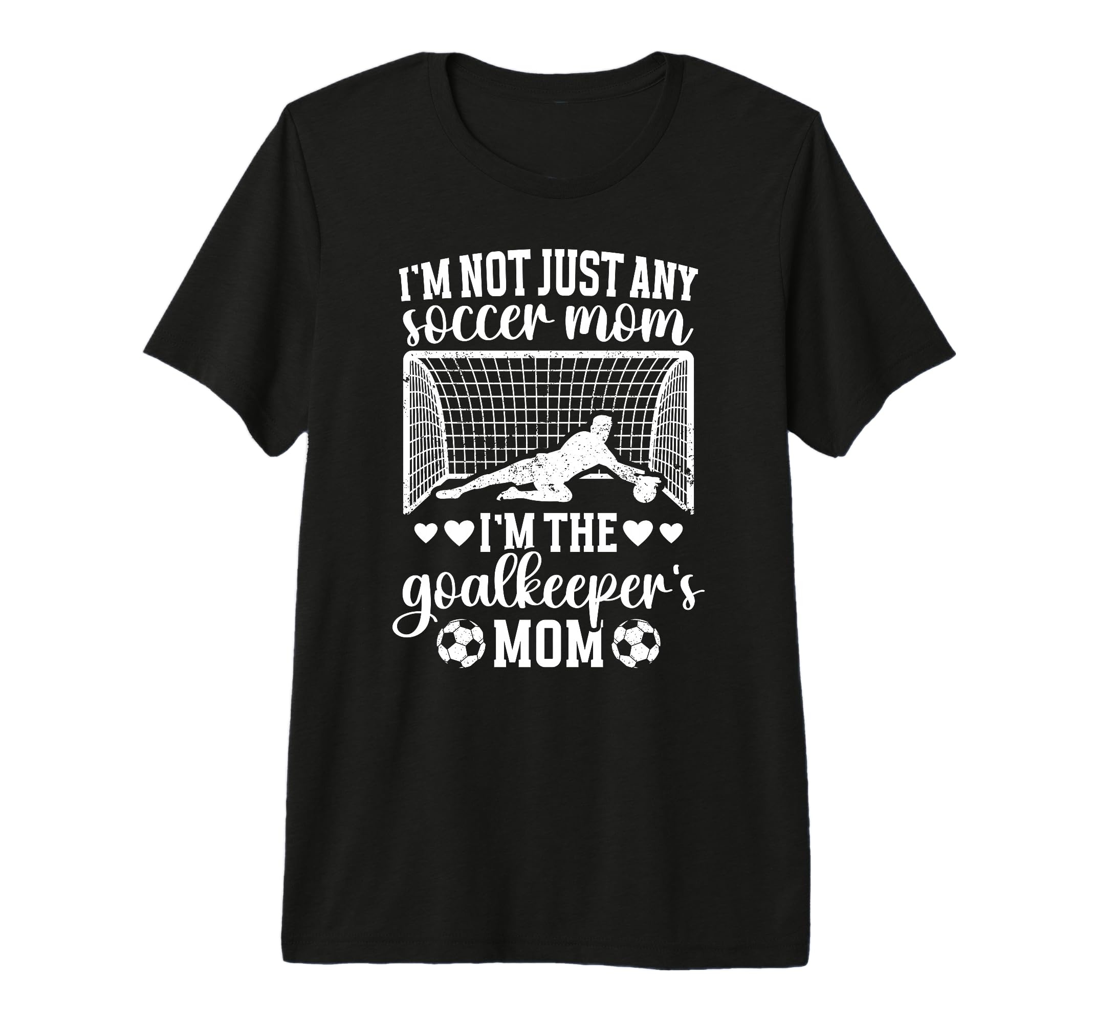 Im Soccer Goalkeeper Mom Soccer T-Shirt - Minimalist Print Men Women