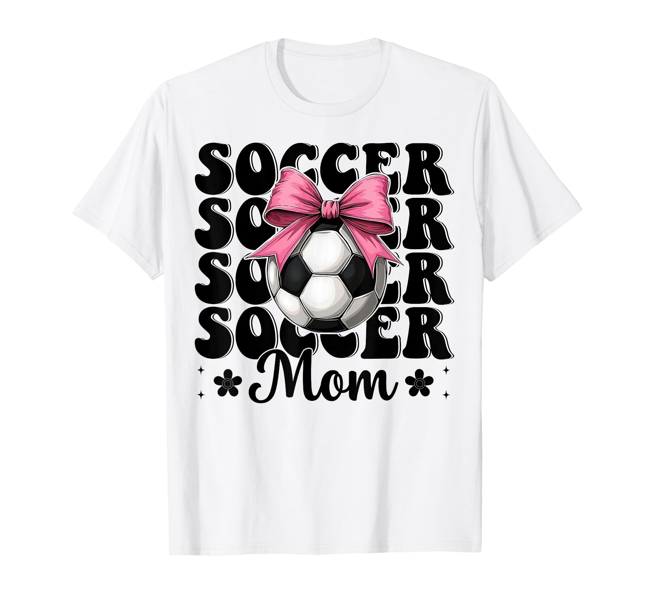 Soccer Mom Soccer Mama Mothers Day T-Shirt - Trendy Graphic for Adults