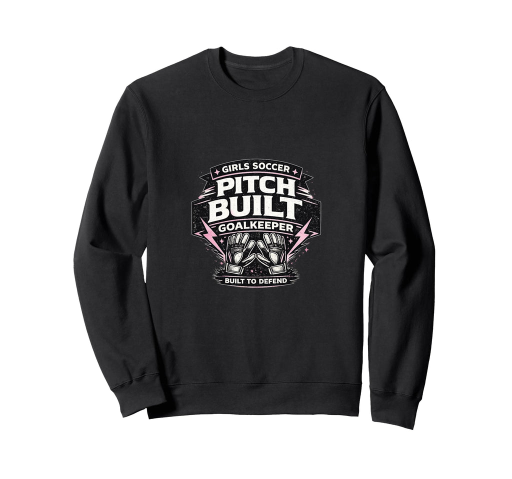Pitch Built Goalkeeper Soccer Sweatshirt - Casual Everyday Wear for Adults