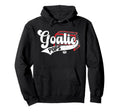 Ice Hockey Goalie Pops Ice Hockey Hoodie - Minimalist Print for Adults