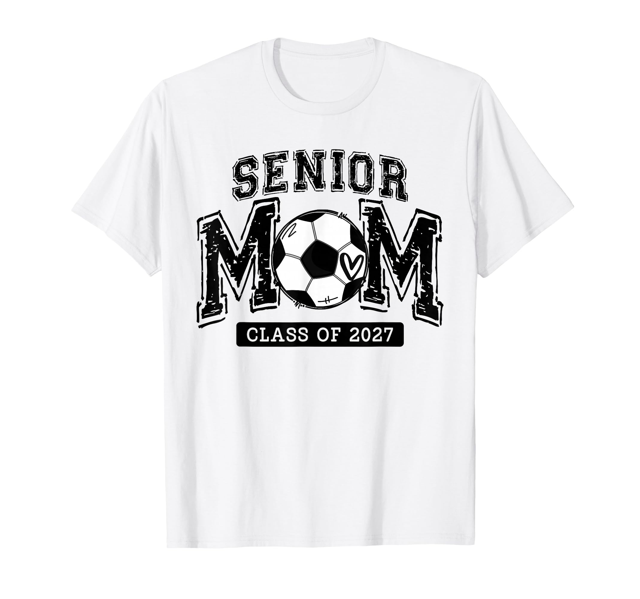 Senior Soccer Mom Class 2027 Senior T-Shirt - Streetwear Style Men Women