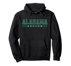 Alabama Soccer Green Text Hoodie - Trendy Graphic Unisex