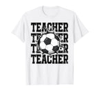 Soccer Teacher Cracked Wall Family T-Shirt - Novelty Apparel Men Women