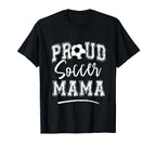 Proud Soccer Mama Funny Loudly Soccer T-Shirt - Trendy Graphic for Adults