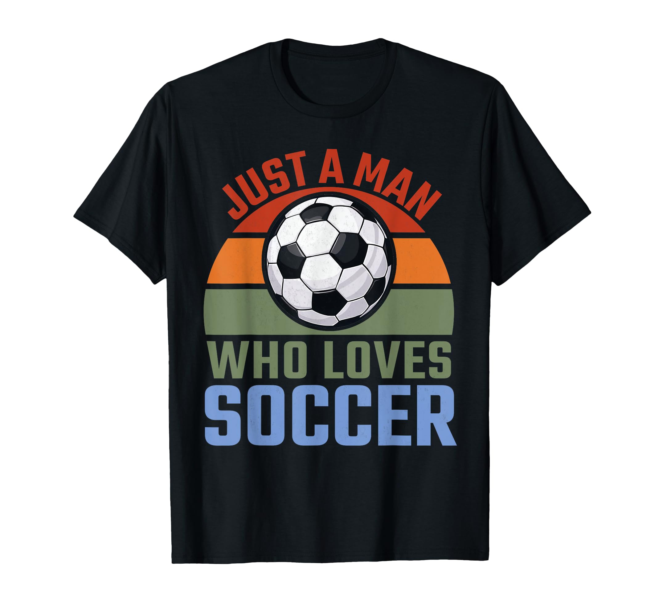 Just Who Loves Soccer Soccer Player T-Shirt - Unique Graphic for Adults