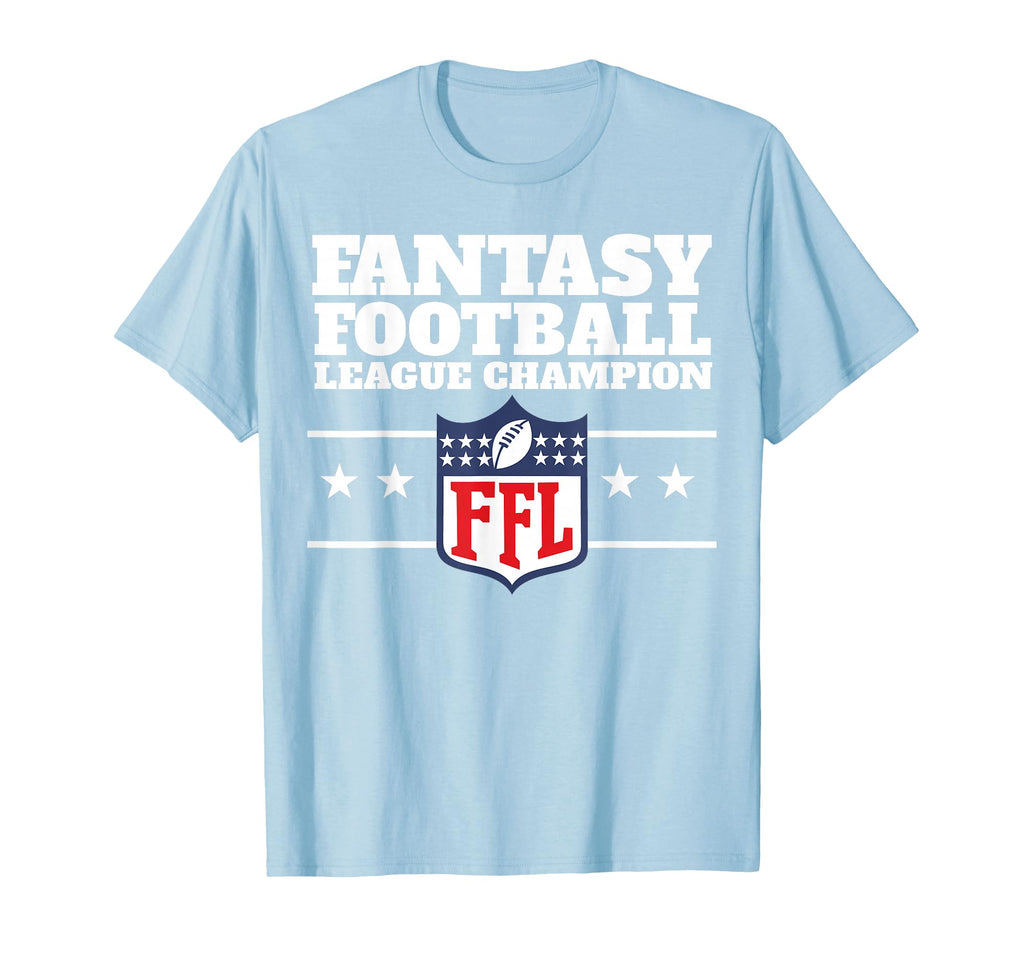 Fantasy Football League Champion T-Shirt - Custom Art Print for Adults