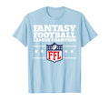 Fantasy Football League Champion T-Shirt - Custom Art Print for Adults