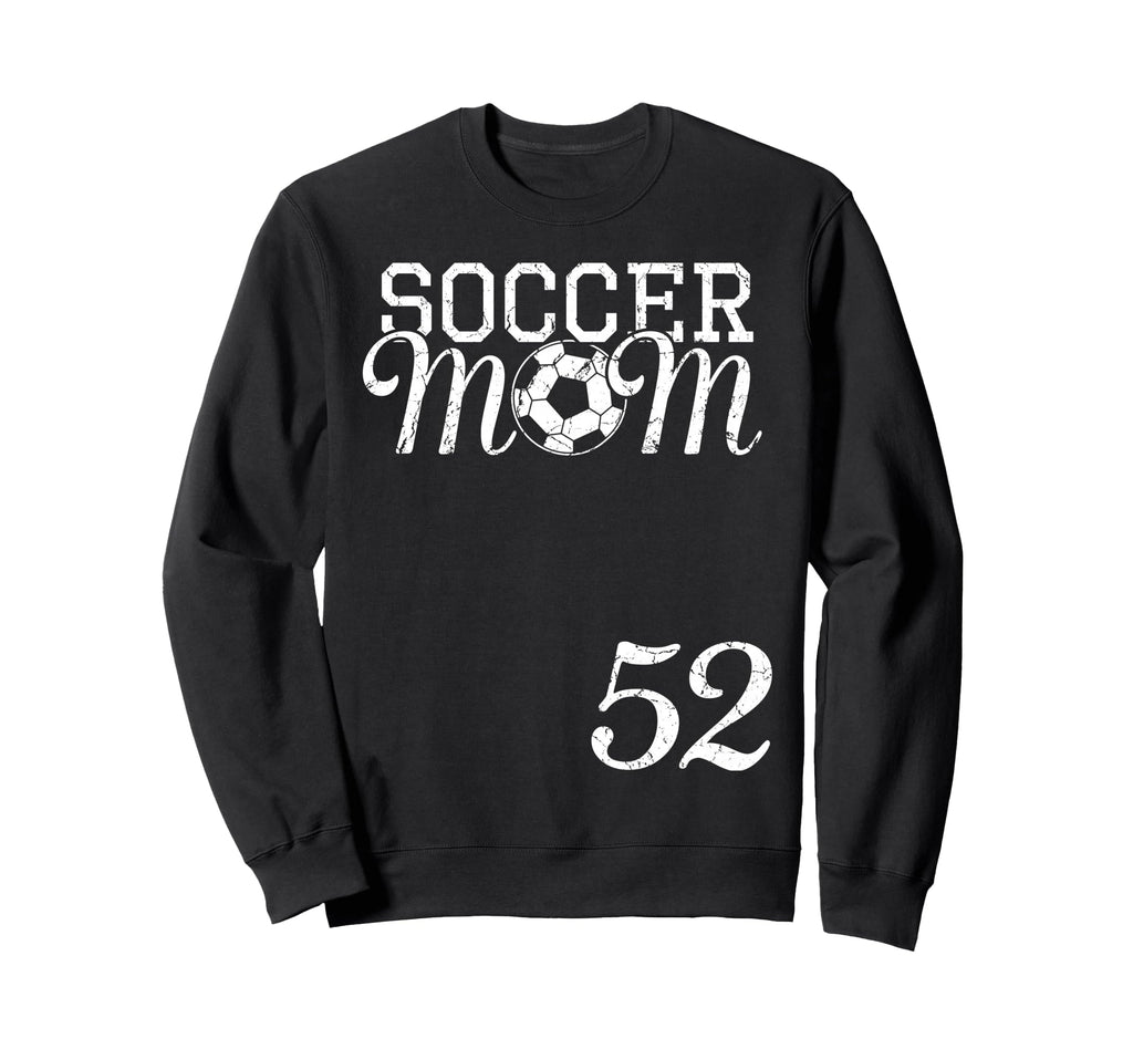 Soccer Mom Jersey Number 52 Favorite Sweatshirt - Graphic Print Men Women
