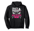 Proud Field Hockey Goalkeeper Mom Hoodie - Streetwear Style for Adults
