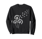 Dandelion Soccer Ball Stuff Sweatshirt - Custom Art Print for Adults
